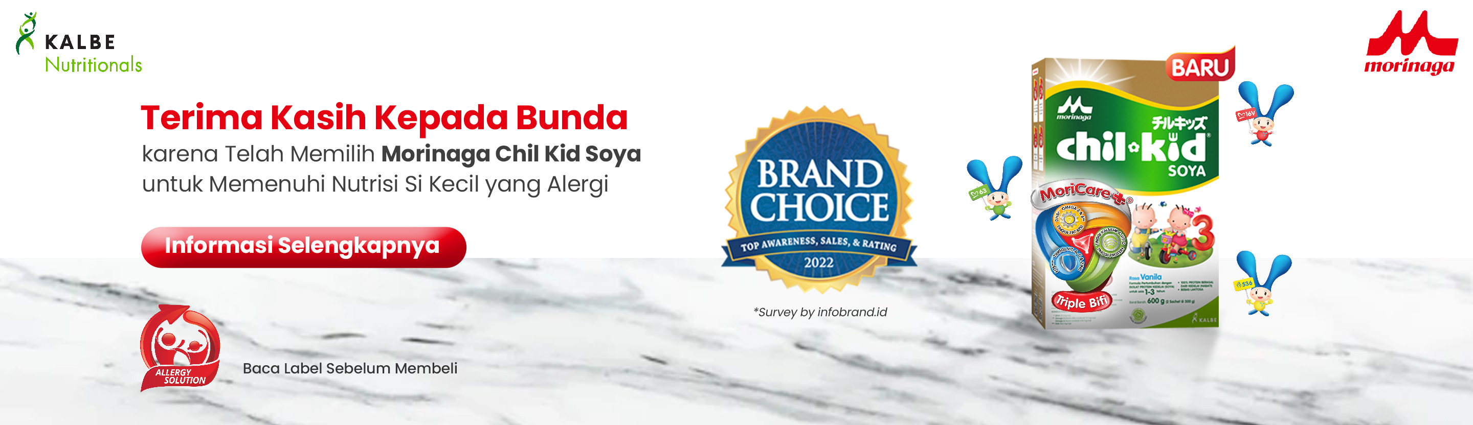 Morinaga Chil Kid Soya Brand Choice Awards 2022