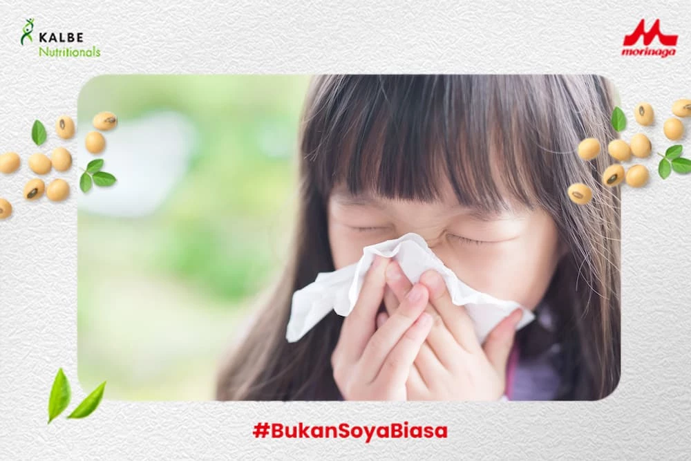 Alergi yang menyebabkan bersin bersin tak kunjung reda pada si kecil