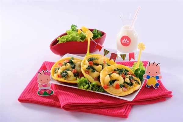 Omelet Bayam